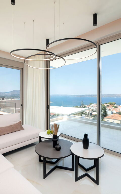 Seaview Lux: Cuisine, Salon