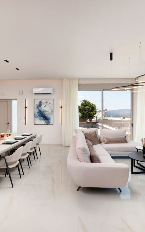 Seaview Lux: Cuisine, Salle à manger, Salon