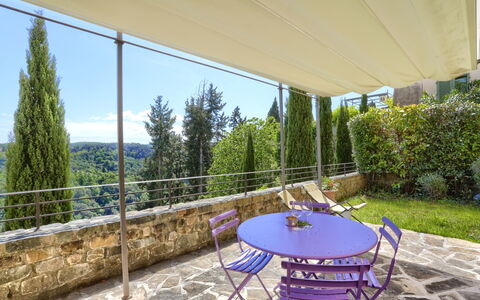 Logement La Pergola: Balcon / Terrasse / Patio, Vues