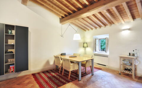 Logement La Terrazza: Salle à manger