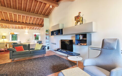 Logement La Terrazza: Salon