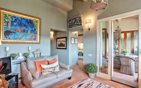 Logement La Loggia: Salon