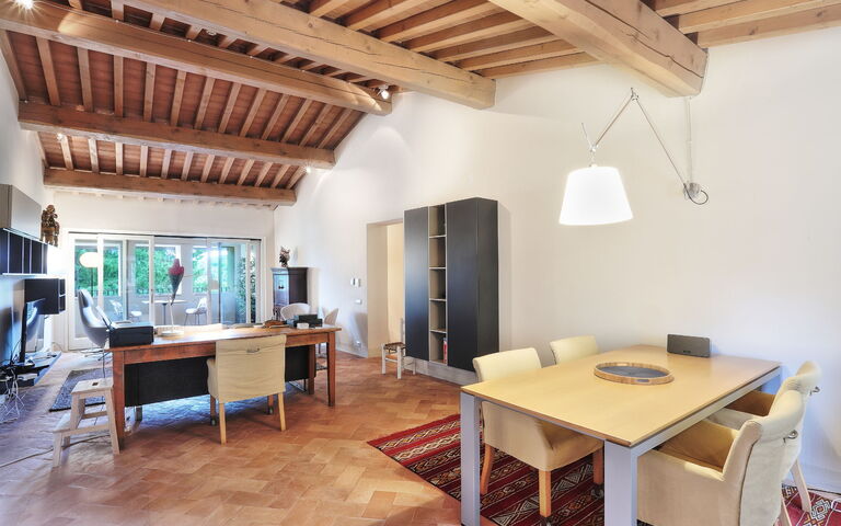 Logement La Terrazza: Salle à manger