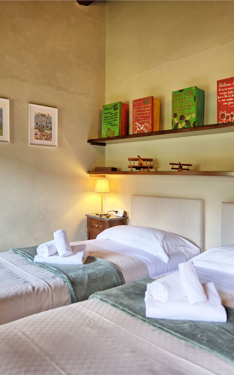 Villa Bellostare: chambre à coucher