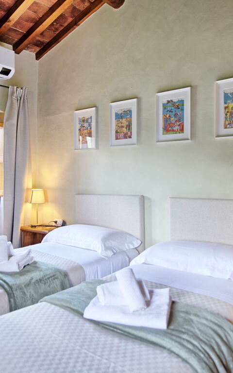 Villa Bellostare: chambre à coucher