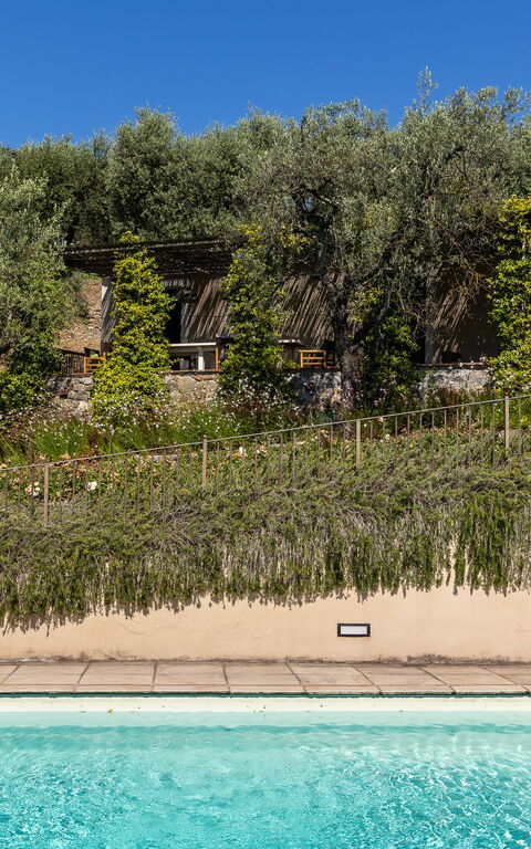 Villa Bellostare: bassin, Extérieur