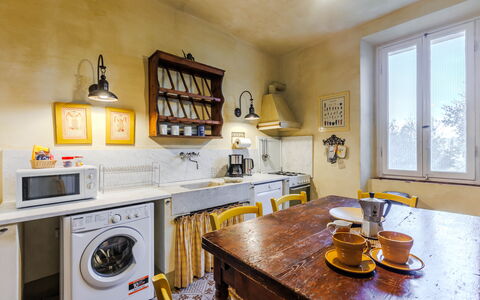 Logement Giallone: chambre à coucher, Cuisine, Salle à manger