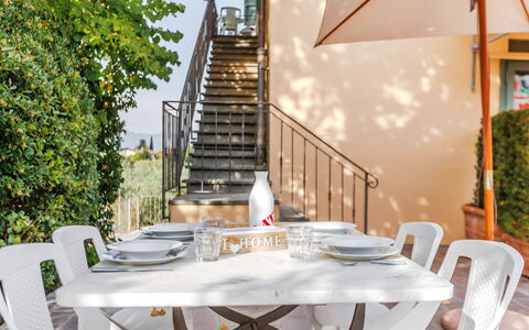 Logement Rossello: Balcon / Terrasse / Patio