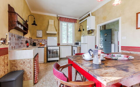 Logement Rossello: Cuisine, Salle à manger