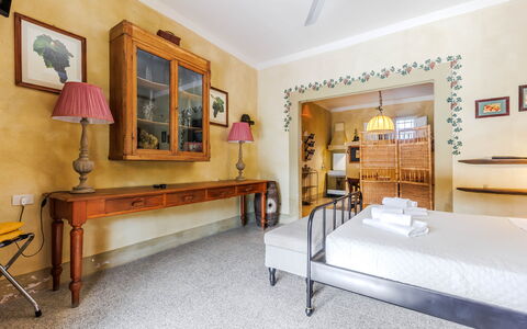 Logement Vinaccia: chambre à coucher