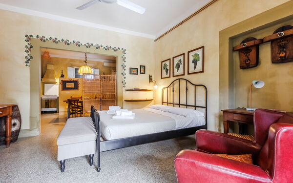 Logement Vinaccia: chambre à coucher