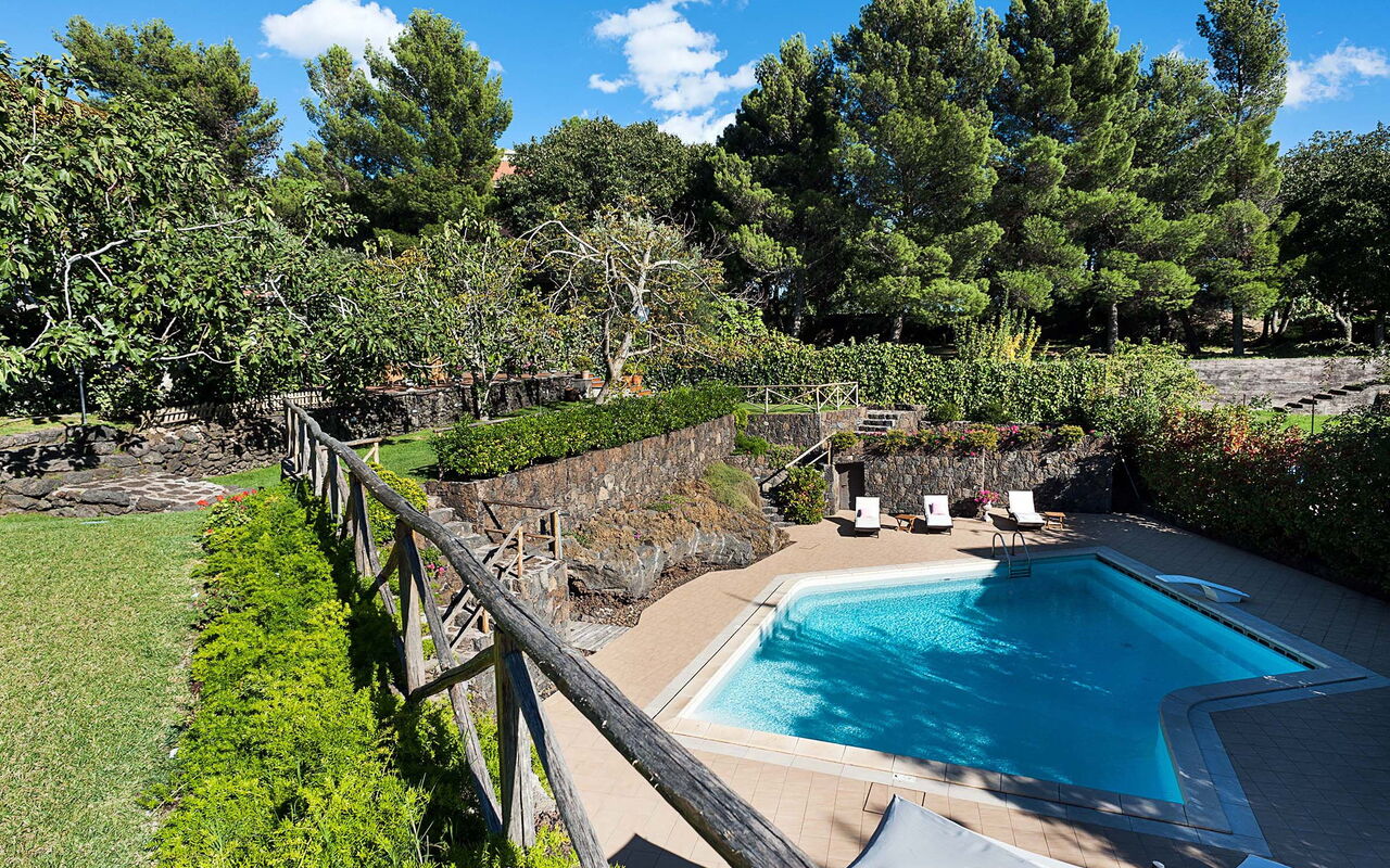 Villa Montefiore: bassin, Extérieur, Extérieurs, Jardin