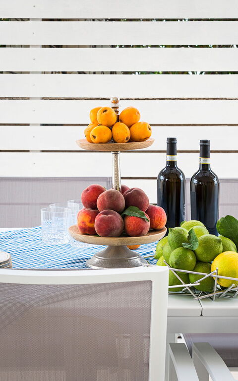 Villa Hermes: Aliments, Extérieurs