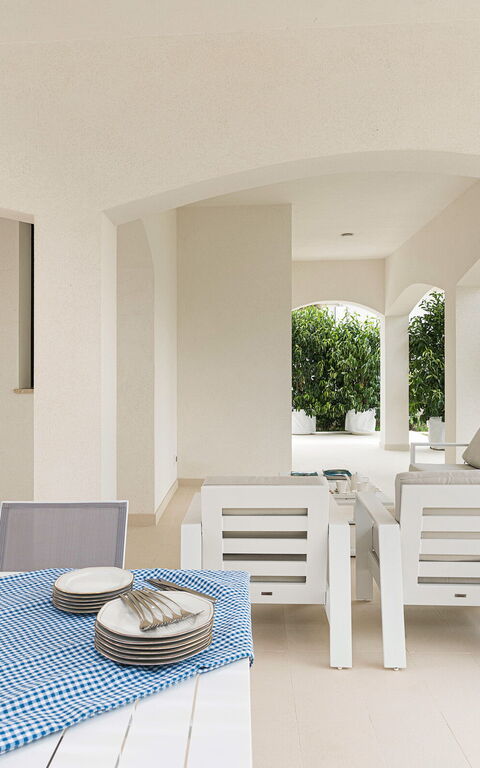 Villa Hermes: Extérieurs