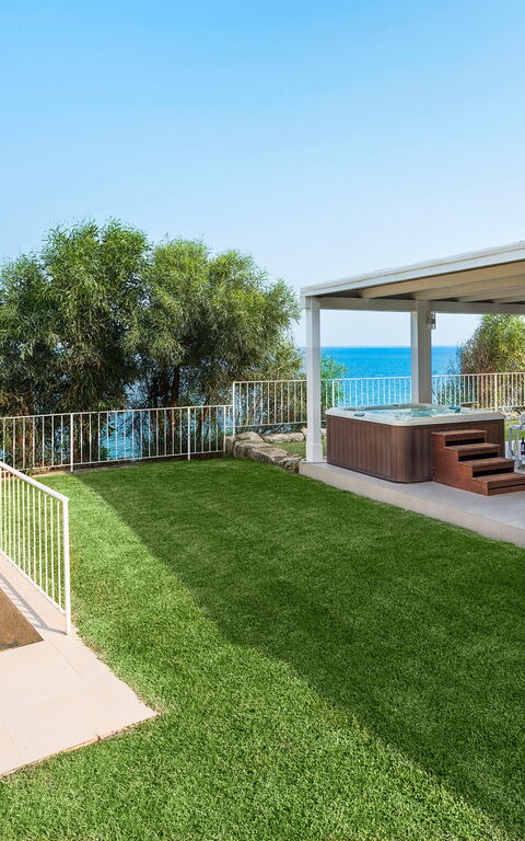 Stella Maris: Extérieur, Extérieurs, jacuzzi, Jardin, Vues