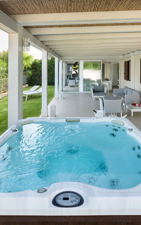 Stella Maris: Extérieur, Extérieurs, jacuzzi, Jardin, Vues