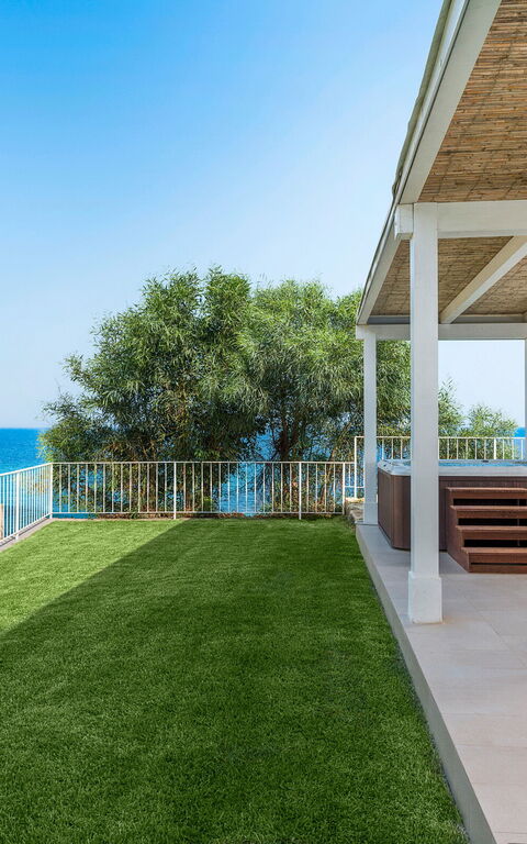 Stella Maris: Extérieur, Extérieurs, jacuzzi, Jardin, Vues