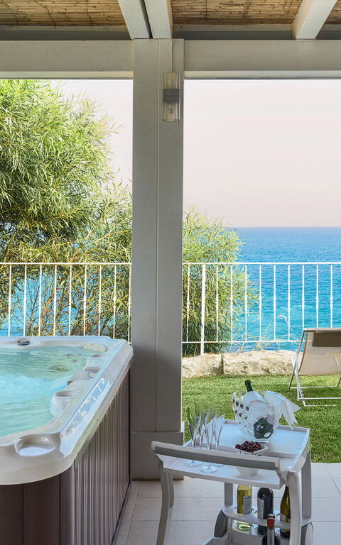 Stella Maris: Extérieur, Extérieurs, jacuzzi, Jardin, Vues