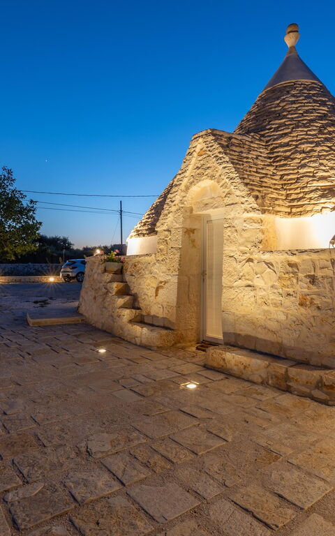 Trullo Adea: Extérieur, Extérieurs