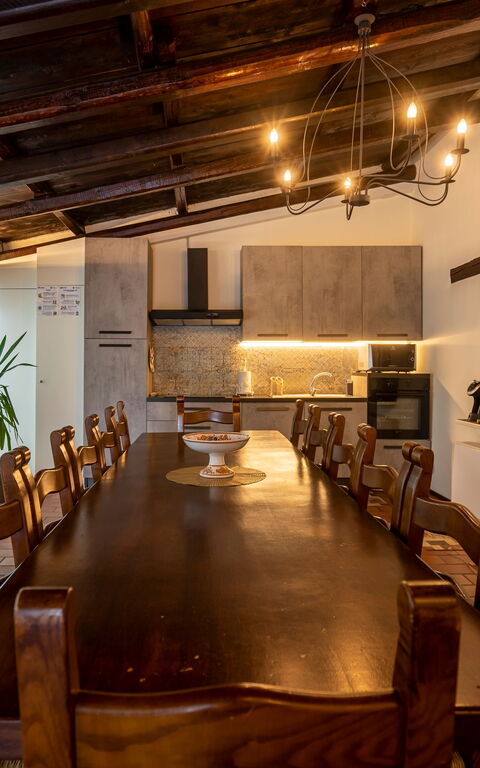 Villa Ca Viola: Cuisine, Salle à manger