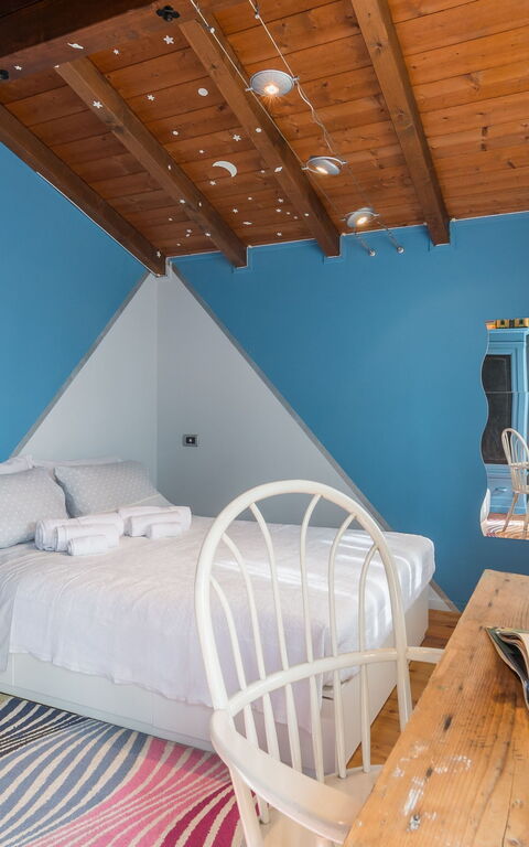 La Nocciola: chambre à coucher