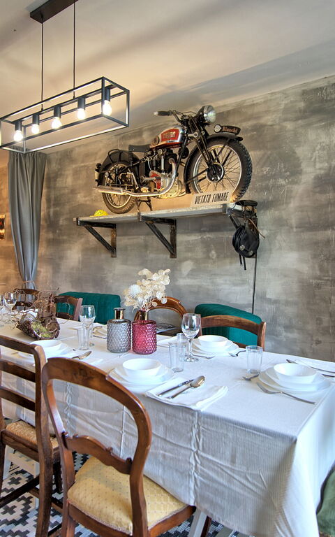 La Nocciola: Cuisine, Salle à manger