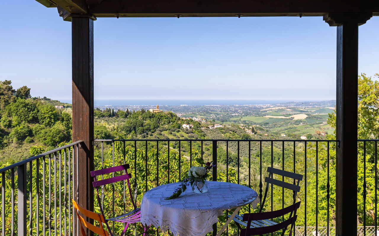 La Nocciola: Balcon / Terrasse / Patio, Extérieur, Vues
