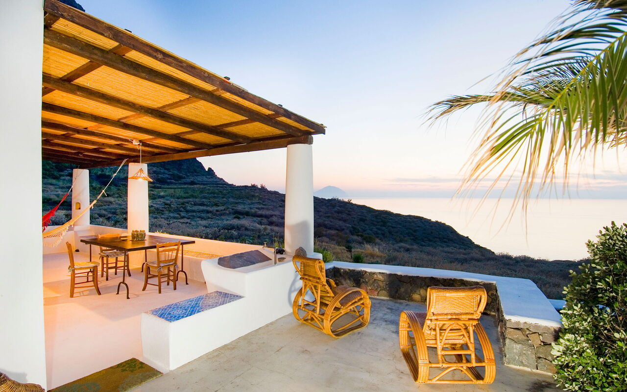 L'ulivo Di Pollara: Balcon / Terrasse / Patio, Extérieur, Extérieurs, Vues