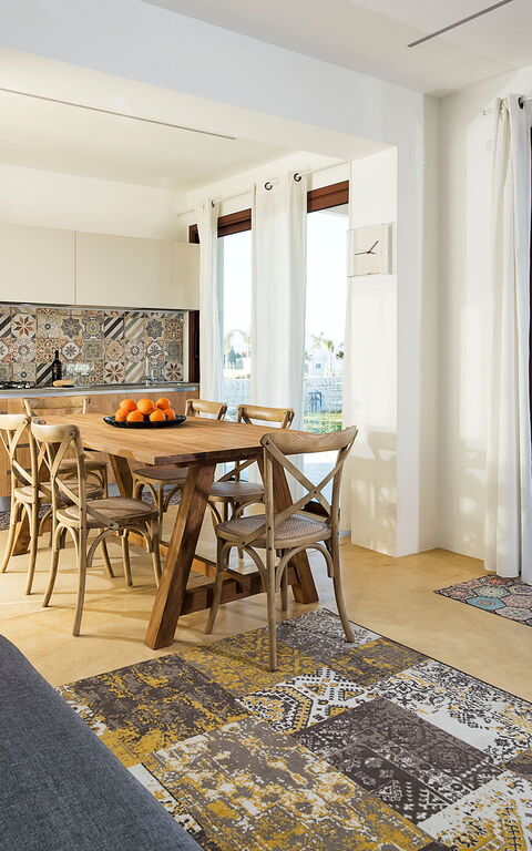 Villa San Lorenzo Ulivo: Cuisine, Salon