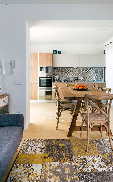 Villa San Lorenzo Ulivo: Cuisine, Salon