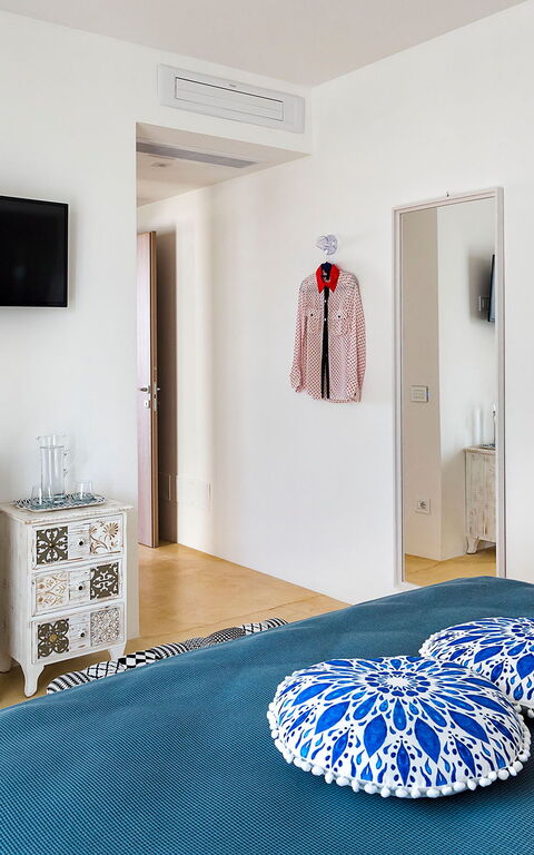 Villa San Lorenzo Ulivo: chambre à coucher