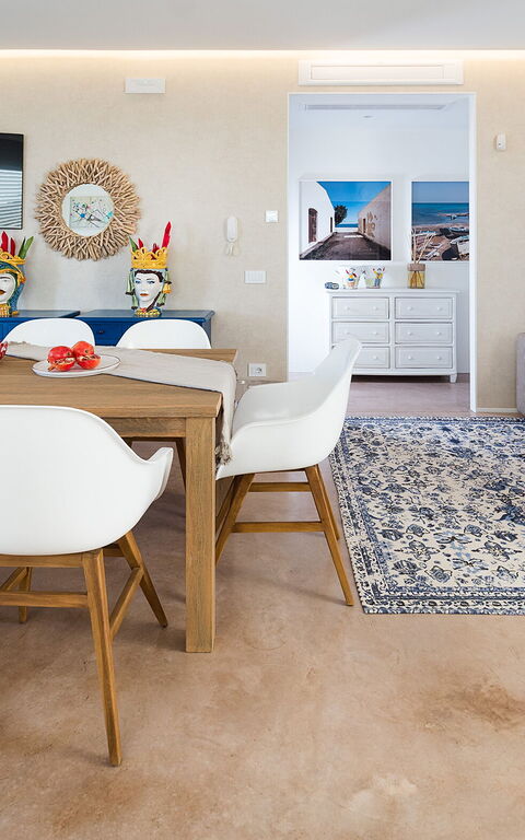 Villa San Lorenzo Fico D'india: Cuisine, Salon