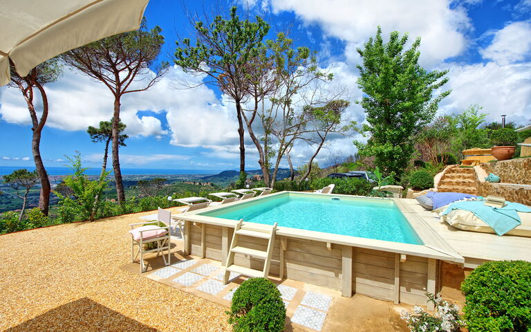 Casarosa Di Mariasole: bassin, Extérieur, Extérieurs, Vues