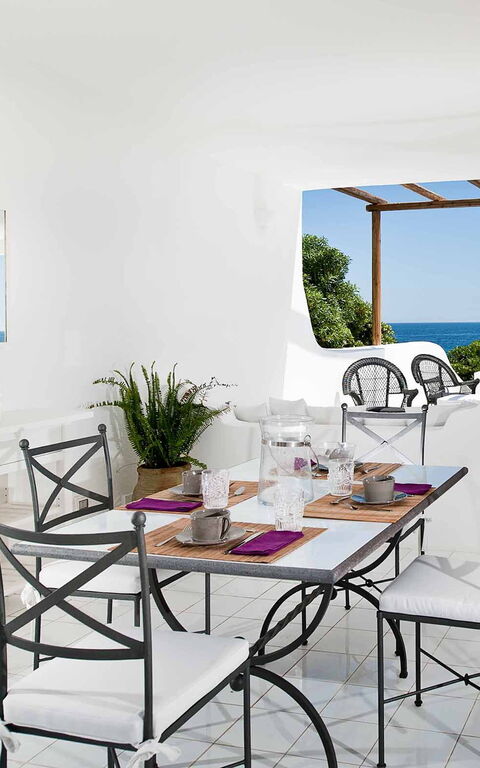 Casa Blu: Salle à manger