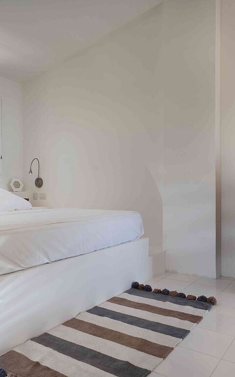 Casa Blu: chambre à coucher