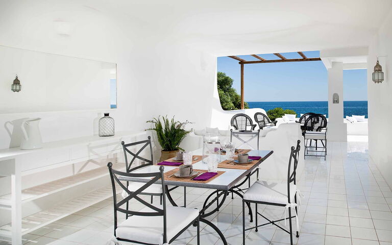 Casa Blu: Salle à manger