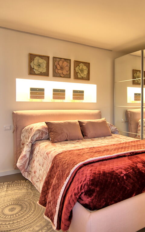 Villa Tagliaferri: chambre à coucher