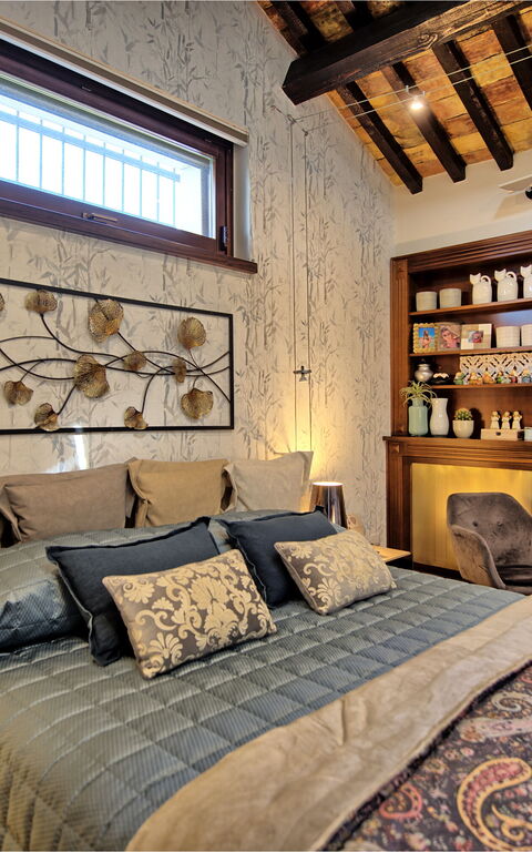 Villa Tagliaferri: chambre à coucher