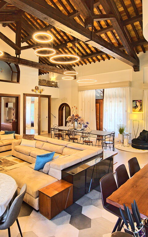 Villa Tagliaferri: Salon