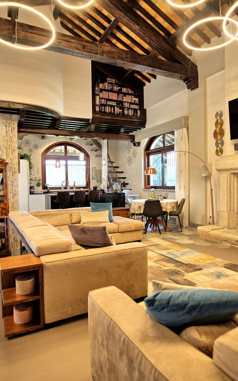 Villa Tagliaferri: Salon