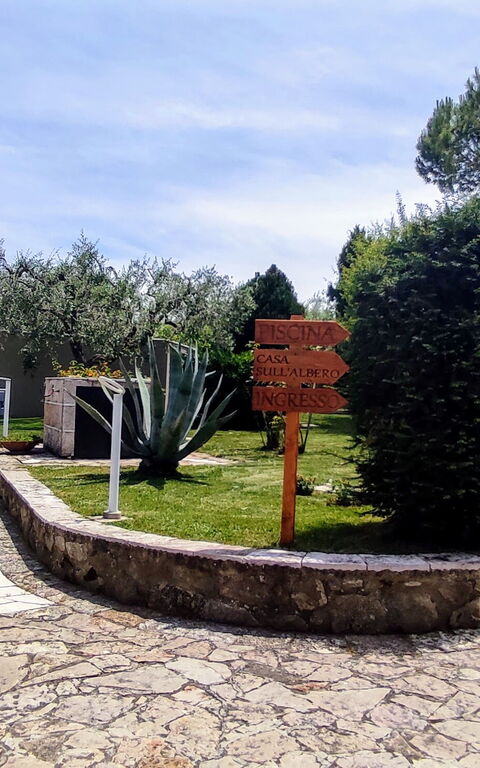 Villa Tagliaferri: Jardin