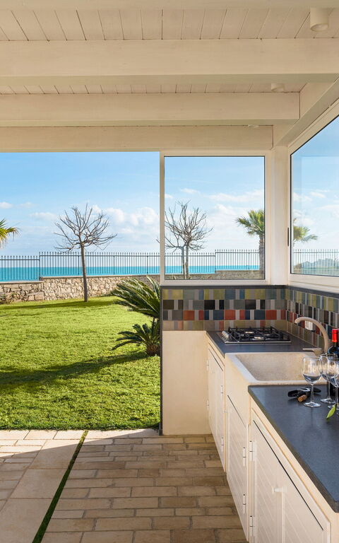 Villa Azulea: Balcon / Terrasse / Patio, Jardin