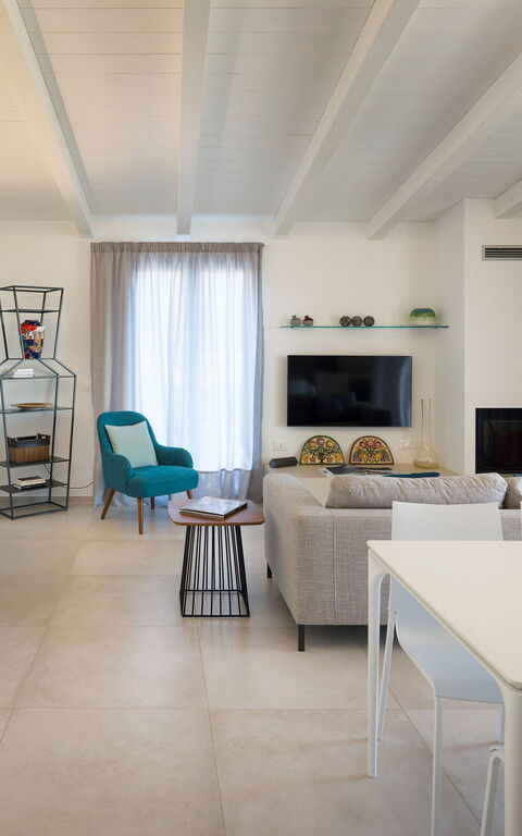 Villa Azulea: Cuisine, Salon