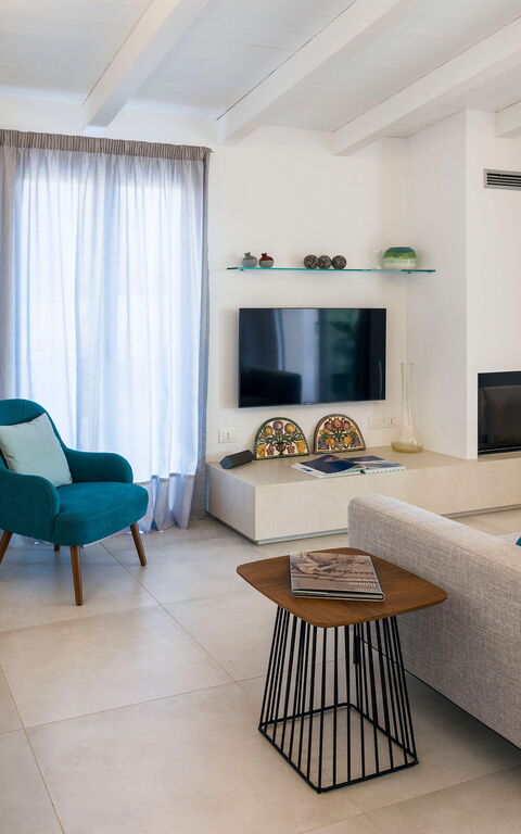 Villa Azulea: Cuisine, Salon