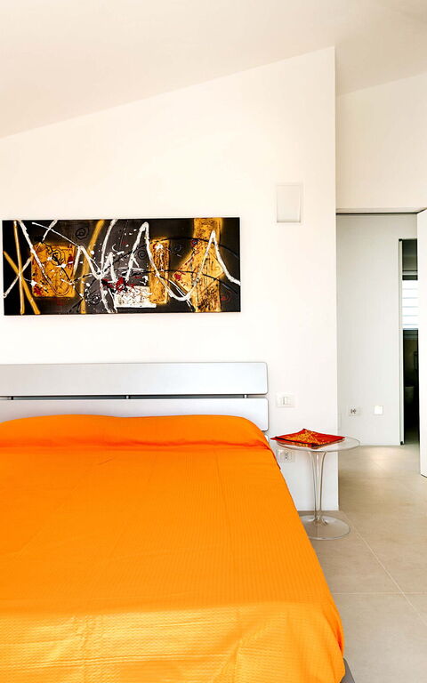 Villa Capo Passero: chambre à coucher