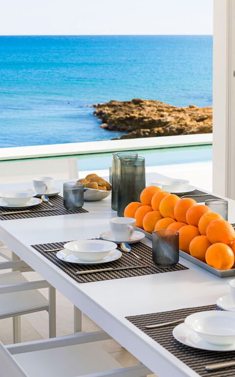 Bedda Matri: Aliments, Balcon / Terrasse / Patio, bassin, Extérieur, Extérieurs, Vues