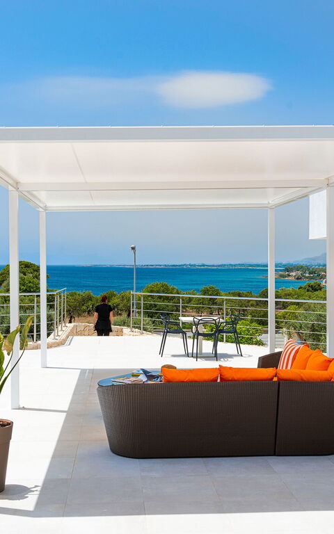 Villa Anna Plemmirio: bassin, Extérieur, Extérieurs