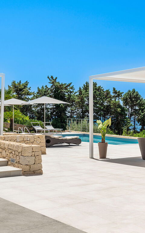 Villa Anna Plemmirio: bassin, Extérieur, Extérieurs