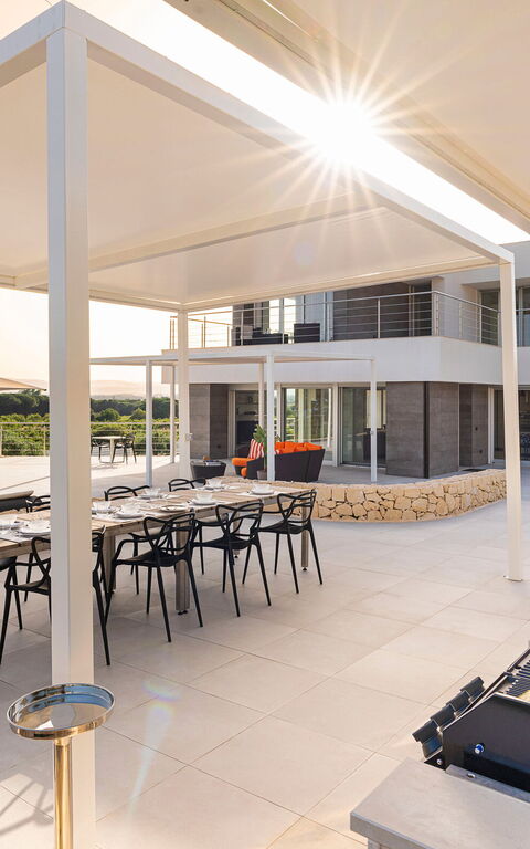 Villa Anna Plemmirio: Balcon / Terrasse / Patio, bassin, Extérieur, Extérieurs