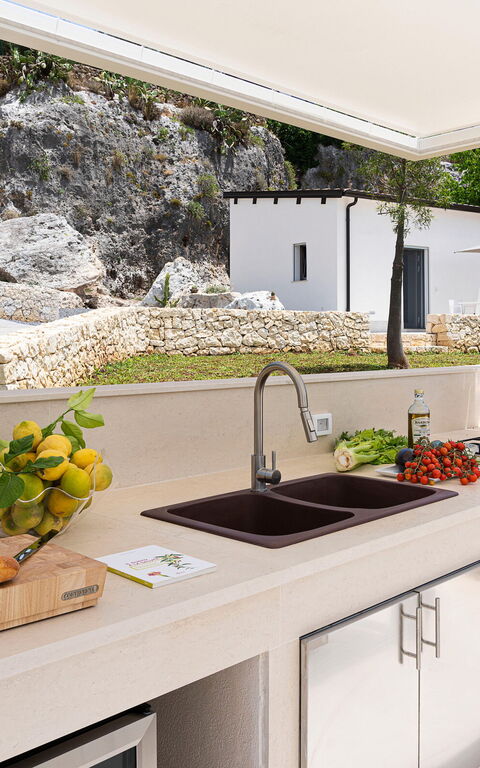 Villa Anna Plemmirio: Balcon / Terrasse / Patio, Extérieur, Extérieurs